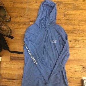 Hooded vineyard vines shirt